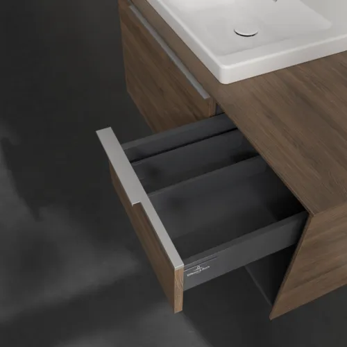 Bild von VILLEROY BOCH Subway 3.0 Waschbeckenunterschrank, 2 Auszüge, 1001 x 423 x 516 mm, Arizona Oak / Arizona Oak #C57200VH