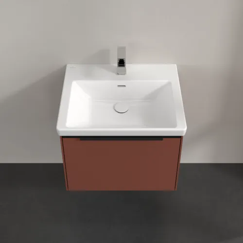 Bild von VILLEROY BOCH Subway 3.0 Waschbeckenunterschrank, 1 Auszug, 572 x 429 x 478 mm, Wine Red #C57701AH