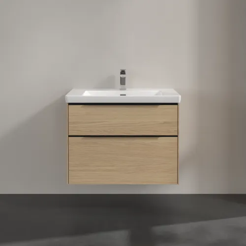 Bild von VILLEROY BOCH Subway 3.0 Waschbeckenunterschrank, 2 Auszüge, 772 x 576 x 478 mm, Nordic Oak #C57401VJ