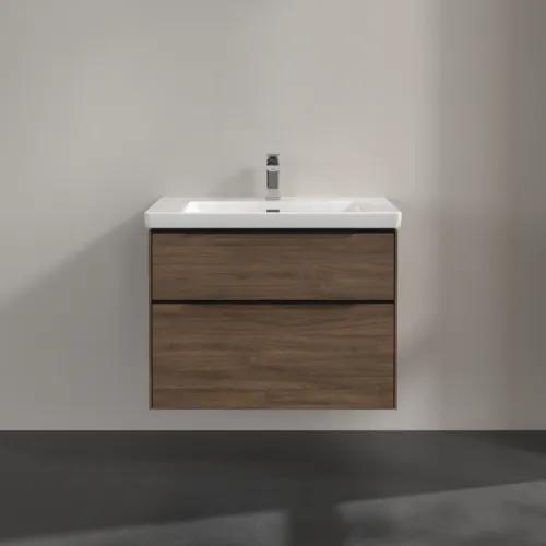 Bild von VILLEROY BOCH Subway 3.0 Waschbeckenunterschrank, 2 Auszüge, 772 x 576 x 478 mm, Arizona Oak #C57401VH