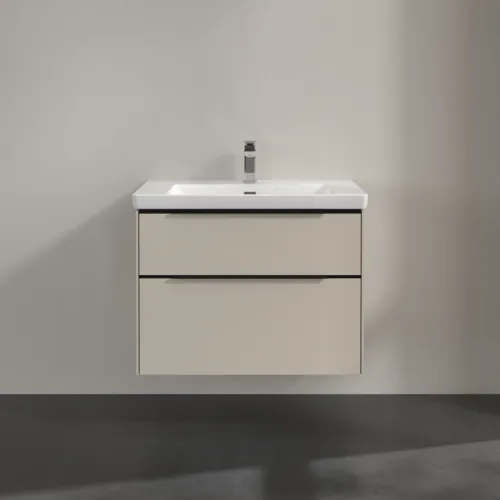Bild von VILLEROY BOCH Subway 3.0 Waschbeckenunterschrank, 2 Auszüge, 772 x 576 x 478 mm, Cashmere Grey #C57401VN