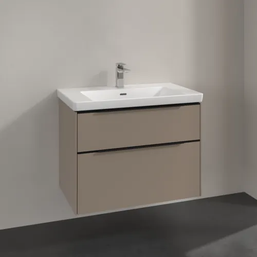 Bild von VILLEROY BOCH Subway 3.0 Waschbeckenunterschrank, 2 Auszüge, 772 x 576 x 478 mm, Taupe #C57401VM