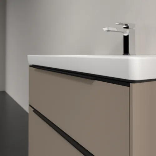 Bild von VILLEROY BOCH Subway 3.0 Waschbeckenunterschrank, 2 Auszüge, 772 x 576 x 478 mm, Taupe #C57401VM