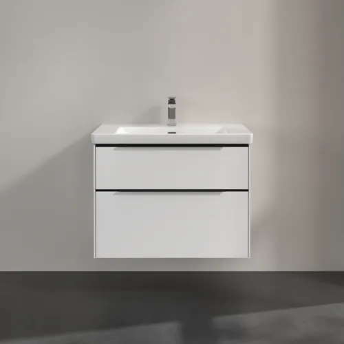Bild von VILLEROY BOCH Subway 3.0 Waschbeckenunterschrank, 2 Auszüge, 772 x 576 x 478 mm, Pure White #C57401VF
