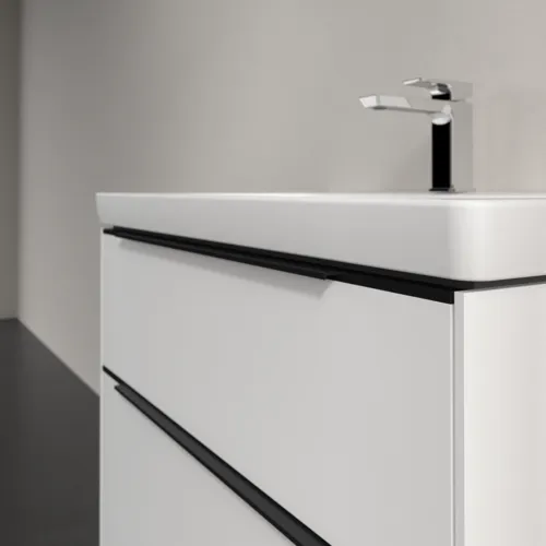 Bild von VILLEROY BOCH Subway 3.0 Waschbeckenunterschrank, 2 Auszüge, 772 x 576 x 478 mm, Brilliant White #C57401VE