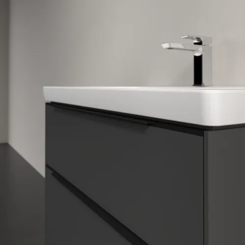 Bild von VILLEROY BOCH Subway 3.0 Waschbeckenunterschrank, 2 Auszüge, 772 x 576 x 478 mm, Graphite #C57401VR
