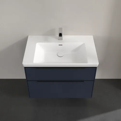 Bild von VILLEROY BOCH Subway 3.0 Waschbeckenunterschrank, 2 Auszüge, 772 x 576 x 478 mm, Marine Blue #C57401VQ