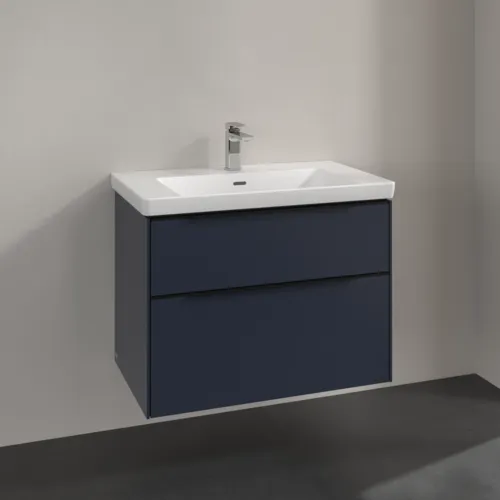 Bild von VILLEROY BOCH Subway 3.0 Waschbeckenunterschrank, 2 Auszüge, 772 x 576 x 478 mm, Marine Blue #C57401VQ