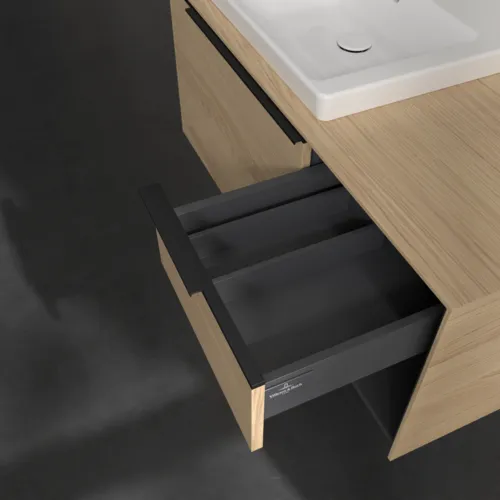 Bild von VILLEROY BOCH Subway 3.0 Waschbeckenunterschrank, 2 Auszüge, 1001 x 423 x 516 mm, Nordic Oak / Nordic Oak #C57201VJ
