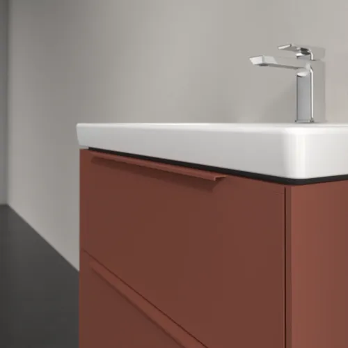 Bild von VILLEROY BOCH Subway 3.0 Waschbeckenunterschrank, 2 Auszüge, 622 x 576 x 478 mm, Wine Red #C57602AH