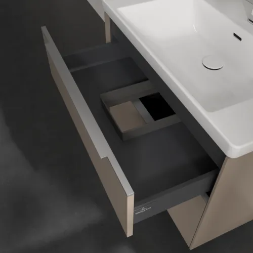 Obrázek VILLEROY BOCH Subway 3.0 Vanity unit, 2 výsuvy, 772 x 576 x 478 mm, taupe #C57400VM