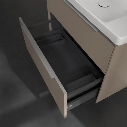Obrázek VILLEROY BOCH Subway 3.0 Vanity unit, 2 výsuvy, 772 x 576 x 478 mm, taupe #C57400VM