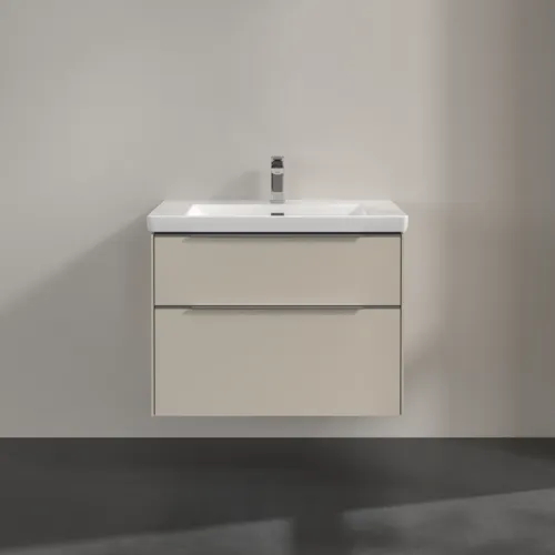 Bild von VILLEROY BOCH Subway 3.0 Waschbeckenunterschrank, 2 Auszüge, 772 x 576 x 478 mm, Cashmere Grey #C57400VN