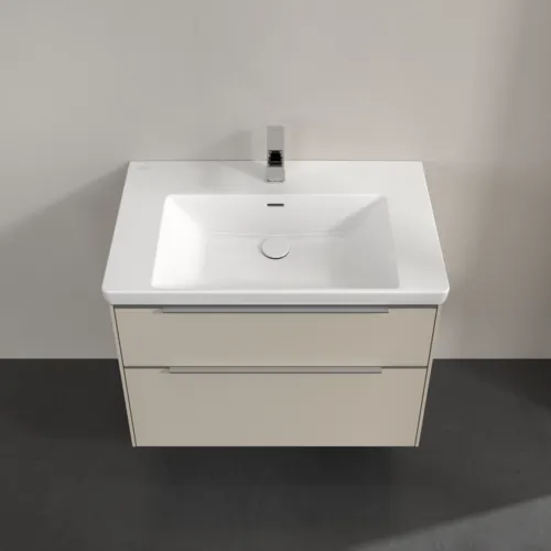 Bild von VILLEROY BOCH Subway 3.0 Waschbeckenunterschrank, 2 Auszüge, 772 x 576 x 478 mm, Cashmere Grey #C57400VN