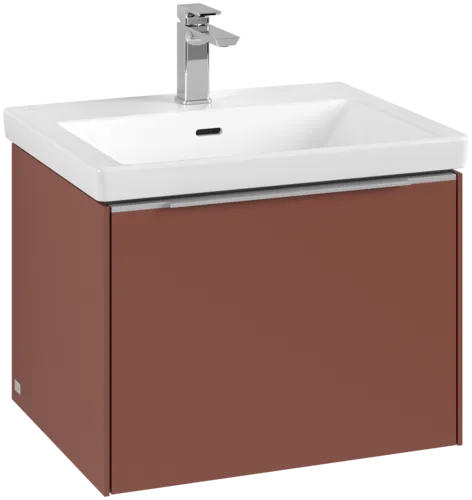Bild von VILLEROY BOCH Subway 3.0 Waschbeckenunterschrank, 1 Auszug, 572 x 429 x 478 mm, Wine Red #C57700AH