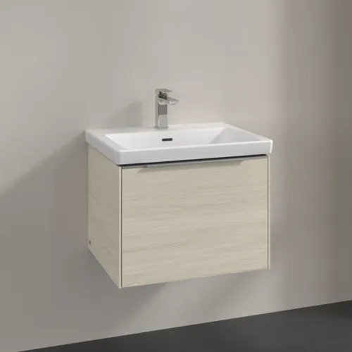 Bild von VILLEROY BOCH Subway 3.0 Waschbeckenunterschrank, 1 Auszug, 572 x 429 x 478 mm, White Oak #C57700AA