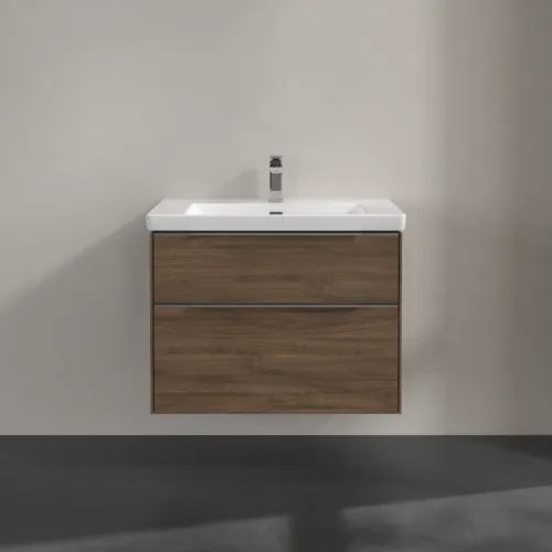 Bild von VILLEROY BOCH Subway 3.0 Waschbeckenunterschrank, 2 Auszüge, 772 x 576 x 478 mm, Arizona Oak #C57400VH