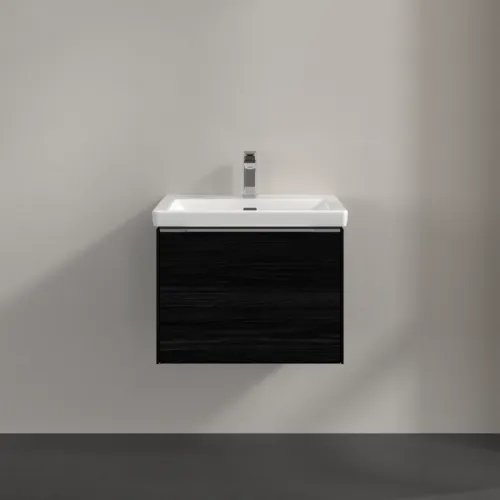 Bild von VILLEROY BOCH Subway 3.0 Waschbeckenunterschrank, 1 Auszug, 572 x 429 x 478 mm, Black Oak #C57700AB