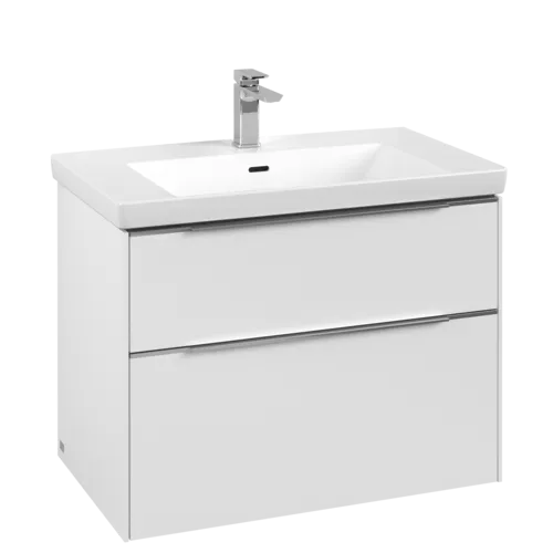Bild von VILLEROY BOCH Subway 3.0 Waschbeckenunterschrank, 2 Auszüge, 772 x 576 x 478 mm, Pure White #C57400VF