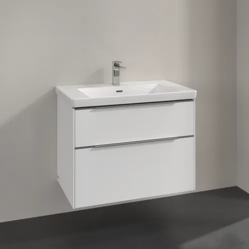 Bild von VILLEROY BOCH Subway 3.0 Waschbeckenunterschrank, 2 Auszüge, 772 x 576 x 478 mm, Pure White #C57400VF