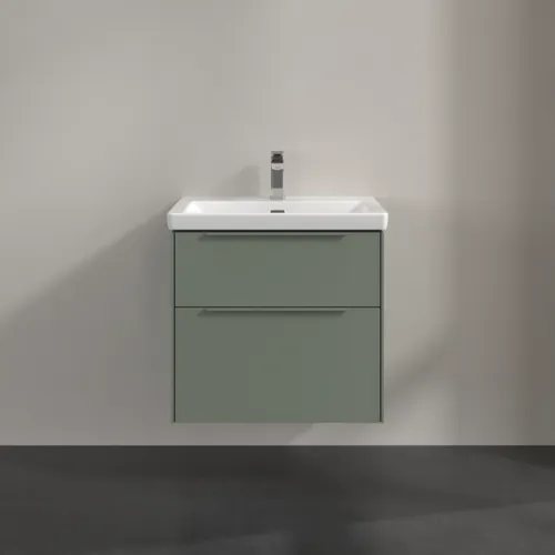 Bild von VILLEROY BOCH Subway 3.0 Waschbeckenunterschrank, 2 Auszüge, 622 x 576 x 478 mm, Soft Green #C57602AF