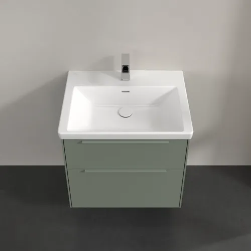 Bild von VILLEROY BOCH Subway 3.0 Waschbeckenunterschrank, 2 Auszüge, 622 x 576 x 478 mm, Soft Green #C57602AF