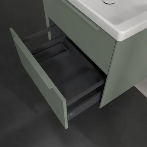 Bild von VILLEROY BOCH Subway 3.0 Waschbeckenunterschrank, 2 Auszüge, 622 x 576 x 478 mm, Soft Green #C57602AF