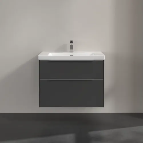 Bild von VILLEROY BOCH Subway 3.0 Waschbeckenunterschrank, 2 Auszüge, 772 x 576 x 478 mm, Graphite #C57400VR