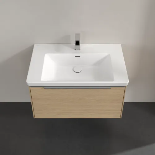Bild von VILLEROY BOCH Subway 3.0 Waschbeckenunterschrank, 1 Auszug, 772 x 429 x 478 mm, Nordic Oak #C57300VJ