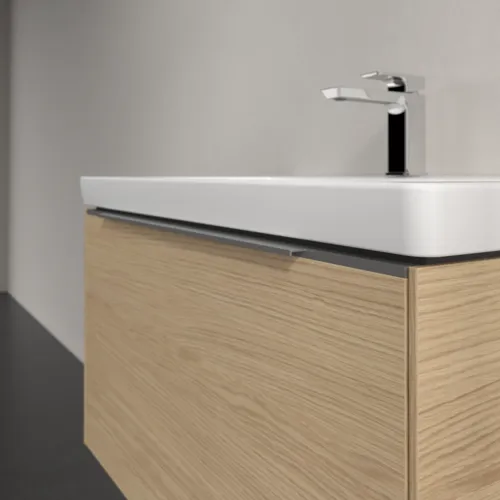 Bild von VILLEROY BOCH Subway 3.0 Waschbeckenunterschrank, 1 Auszug, 772 x 429 x 478 mm, Nordic Oak #C57300VJ