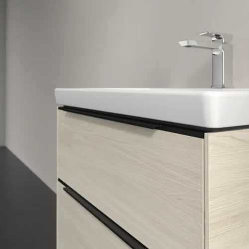 Bild von VILLEROY BOCH Subway 3.0 Waschbeckenunterschrank, 2 Auszüge, 622 x 576 x 478 mm, White Oak #C57601AA