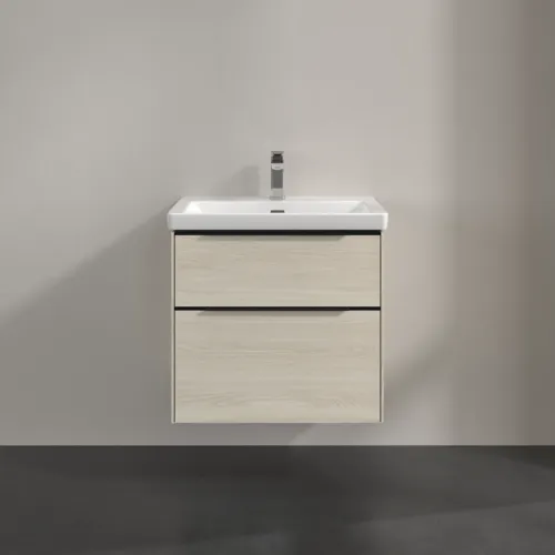 Bild von VILLEROY BOCH Subway 3.0 Waschbeckenunterschrank, 2 Auszüge, 622 x 576 x 478 mm, White Oak #C57601AA