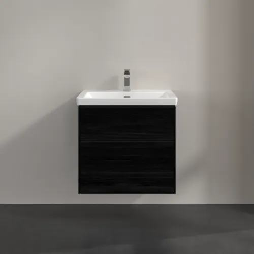 Bild von VILLEROY BOCH Subway 3.0 Waschbeckenunterschrank, 2 Auszüge, 622 x 576 x 478 mm, Black Oak #C57601AB