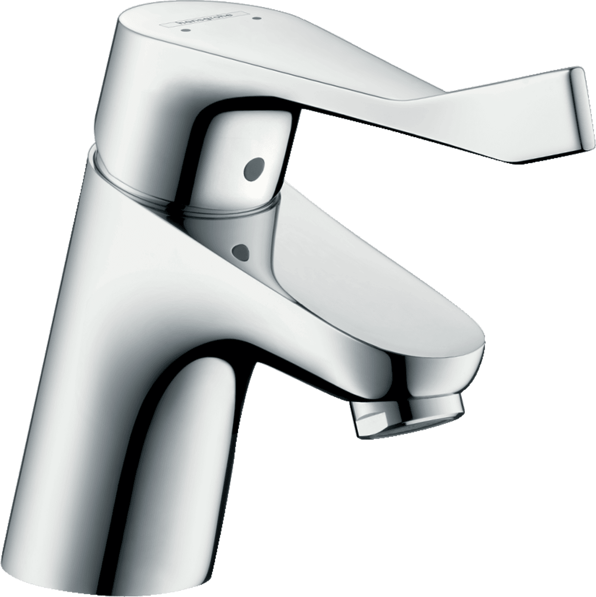 Bild von HANSGROHE Focus Einhebel-Waschtischmischer 70 mit extra langem Comfortgriff 12,1 cm ohne Ablaufgarnitur #31914000 - Chrom