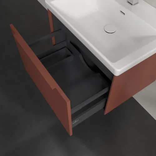 Bild von VILLEROY BOCH Subway 3.0 Waschbeckenunterschrank, 1 Auszug, 622 x 429 x 478 mm, Wine Red #C57502AH