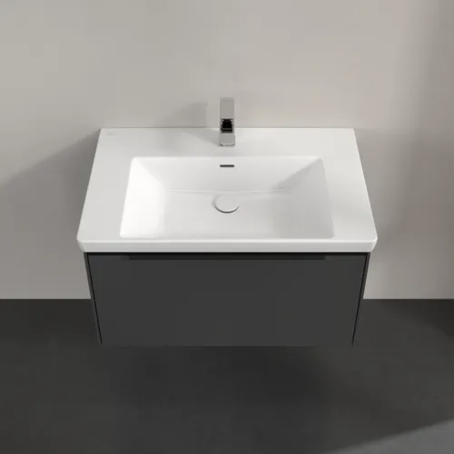 Bild von VILLEROY BOCH Subway 3.0 Waschbeckenunterschrank, 1 Auszug, 772 x 429 x 478 mm, Graphite #C57301VR