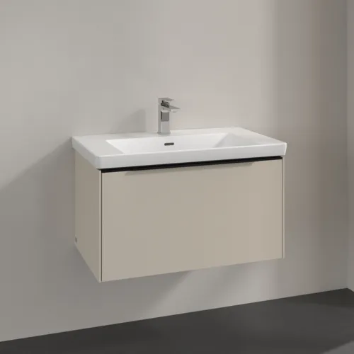 Bild von VILLEROY BOCH Subway 3.0 Waschbeckenunterschrank, 1 Auszug, 772 x 429 x 478 mm, Cashmere Grey #C57301VN