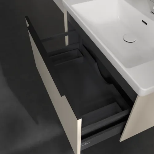 Bild von VILLEROY BOCH Subway 3.0 Waschbeckenunterschrank, 1 Auszug, 772 x 429 x 478 mm, Cashmere Grey #C57301VN