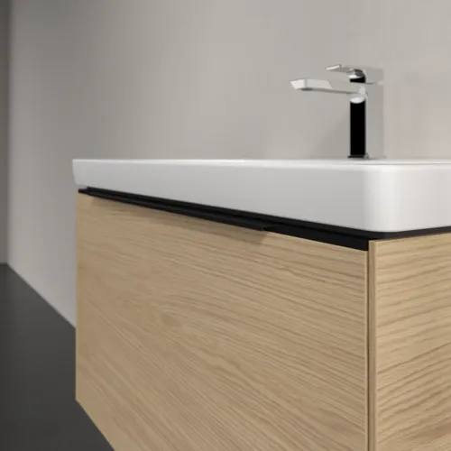 Bild von VILLEROY BOCH Subway 3.0 Waschbeckenunterschrank, 1 Auszug, 772 x 429 x 478 mm, Nordic Oak #C57301VJ
