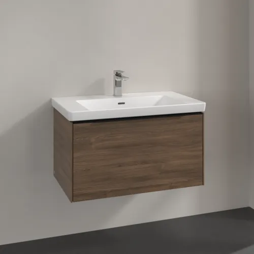 Bild von VILLEROY BOCH Subway 3.0 Waschbeckenunterschrank, 1 Auszug, 772 x 429 x 478 mm, Arizona Oak #C57301VH