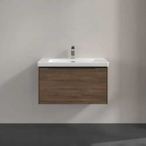 Bild von VILLEROY BOCH Subway 3.0 Waschbeckenunterschrank, 1 Auszug, 772 x 429 x 478 mm, Arizona Oak #C57301VH