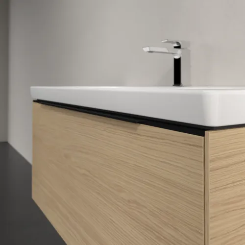 Bild von VILLEROY BOCH Subway 3.0 Waschbeckenunterschrank, mit Beleuchtung, 1 Auszug, 973 x 429 x 478 mm, Nordic Oak #C569L1VJ