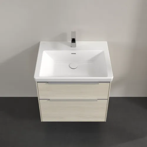 Bild von VILLEROY BOCH Subway 3.0 Waschbeckenunterschrank, 2 Auszüge, 622 x 576 x 478 mm, White Oak #C57600AA