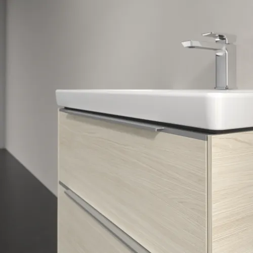 Bild von VILLEROY BOCH Subway 3.0 Waschbeckenunterschrank, 2 Auszüge, 622 x 576 x 478 mm, White Oak #C57600AA
