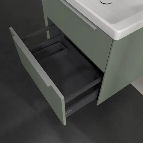 Bild von VILLEROY BOCH Subway 3.0 Waschbeckenunterschrank, 2 Auszüge, 622 x 576 x 478 mm, Soft Green #C57600AF