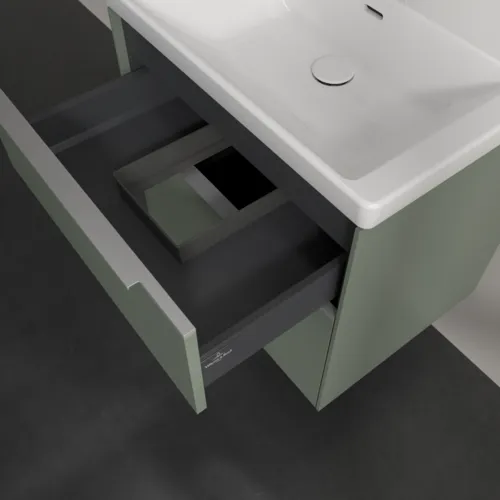 Bild von VILLEROY BOCH Subway 3.0 Waschbeckenunterschrank, 2 Auszüge, 622 x 576 x 478 mm, Soft Green #C57600AF