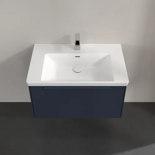 Bild von VILLEROY BOCH Subway 3.0 Waschbeckenunterschrank, 1 Auszug, 772 x 429 x 478 mm, Marine Blue #C57302VQ