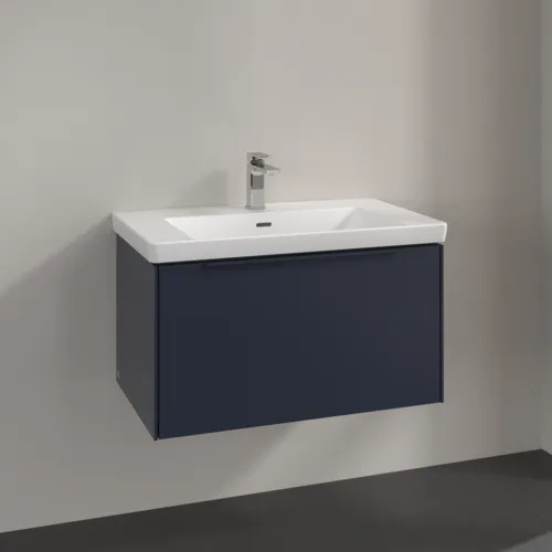 Bild von VILLEROY BOCH Subway 3.0 Waschbeckenunterschrank, 1 Auszug, 772 x 429 x 478 mm, Marine Blue #C57302VQ