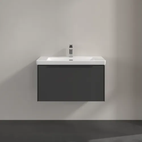 Bild von VILLEROY BOCH Subway 3.0 Waschbeckenunterschrank, 1 Auszug, 772 x 429 x 478 mm, Graphite #C57302VR