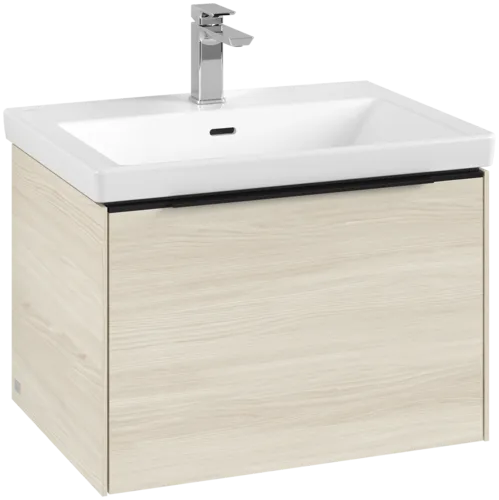 Bild von VILLEROY BOCH Subway 3.0 Waschbeckenunterschrank, 1 Auszug, 622 x 429 x 478 mm, White Oak #C57501AA